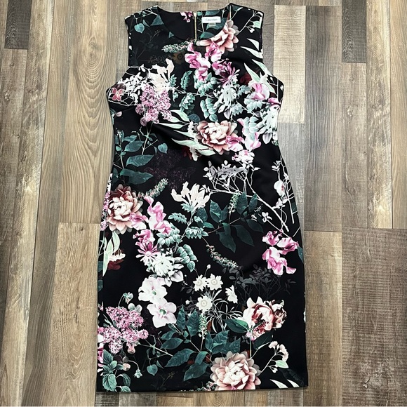 Calvin Klein Floral Sheath Dress - Picture 7 of 13